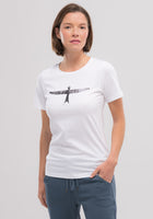 Untouched World Project U Tee - White/Black