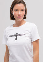Untouched World Project U Tee - White/Black
