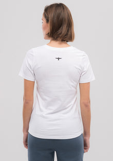 Untouched World Project U Tee - White/Black