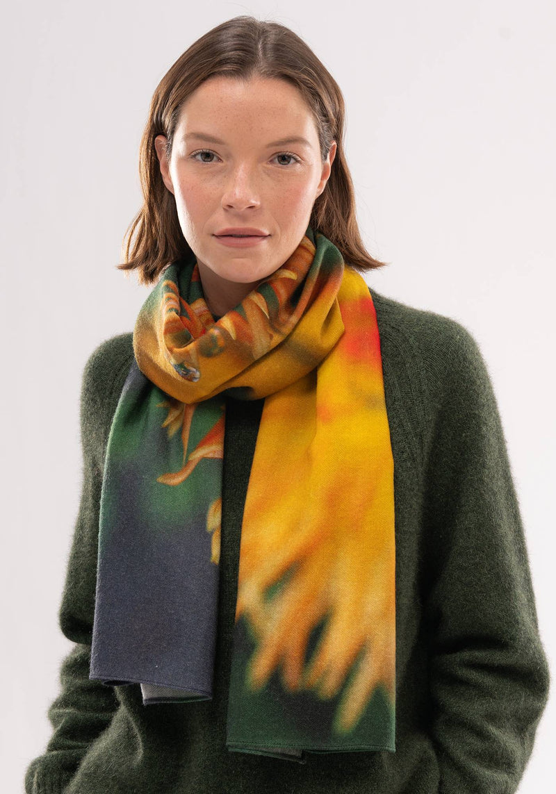 Botanical Print Scarf