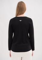 Untouched World Project U Long Sleeve Tee - Black