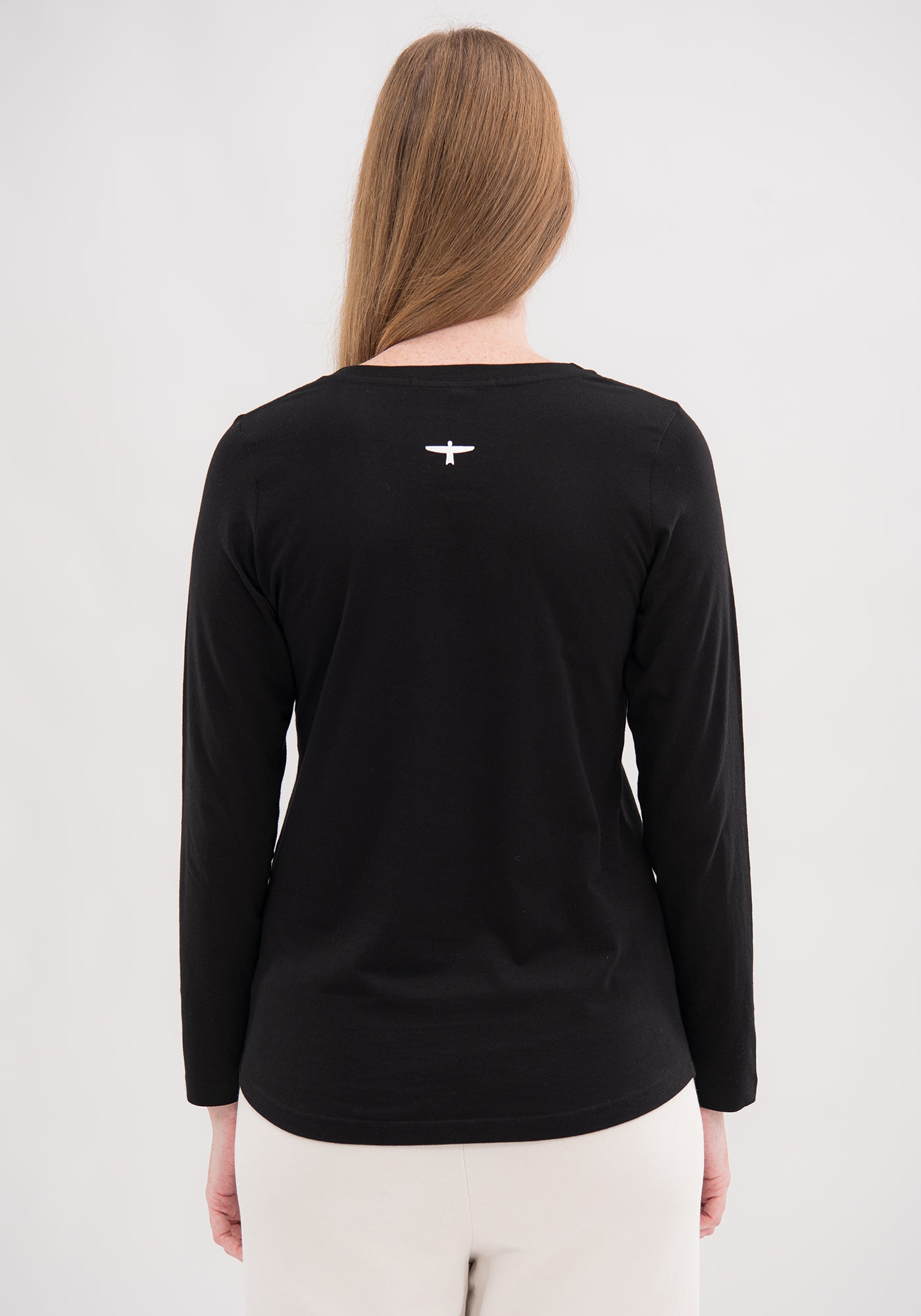 Untouched World Project U Long Sleeve Tee - Black