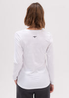 Untouched World Project U Long Sleeve Tee - White/Black