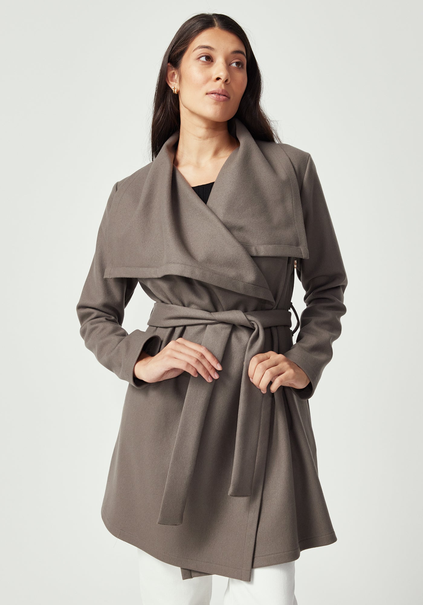 Untouched World Emery Wrap Coat
