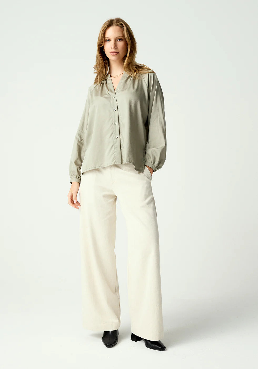 Untouched World Sylvan Shirt - Soft Marsh Woven