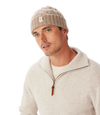 Highland cable wool beanie