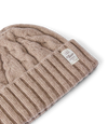 Highland cable wool beanie