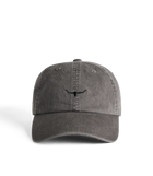 Mini Longhorn twill cap - Charcoal