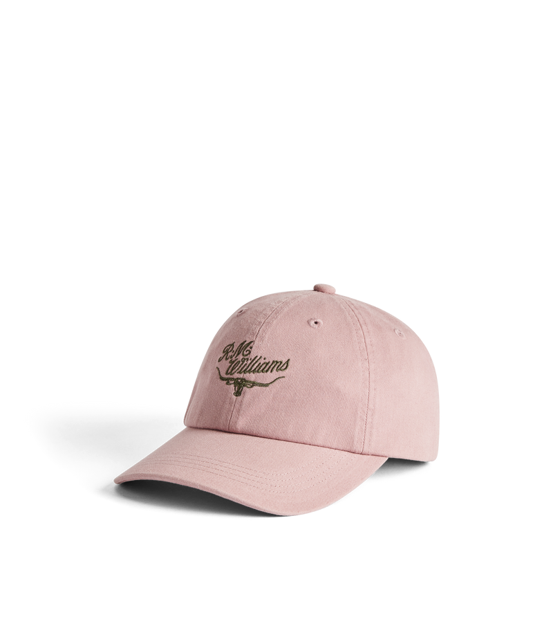 Script Longhorn Cap - Mauve