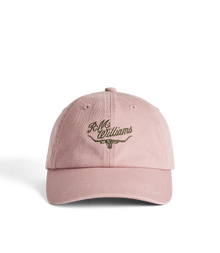 Script Longhorn Cap - Mauve
