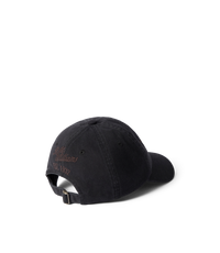 Longhorn Twill Cap - Black Wash