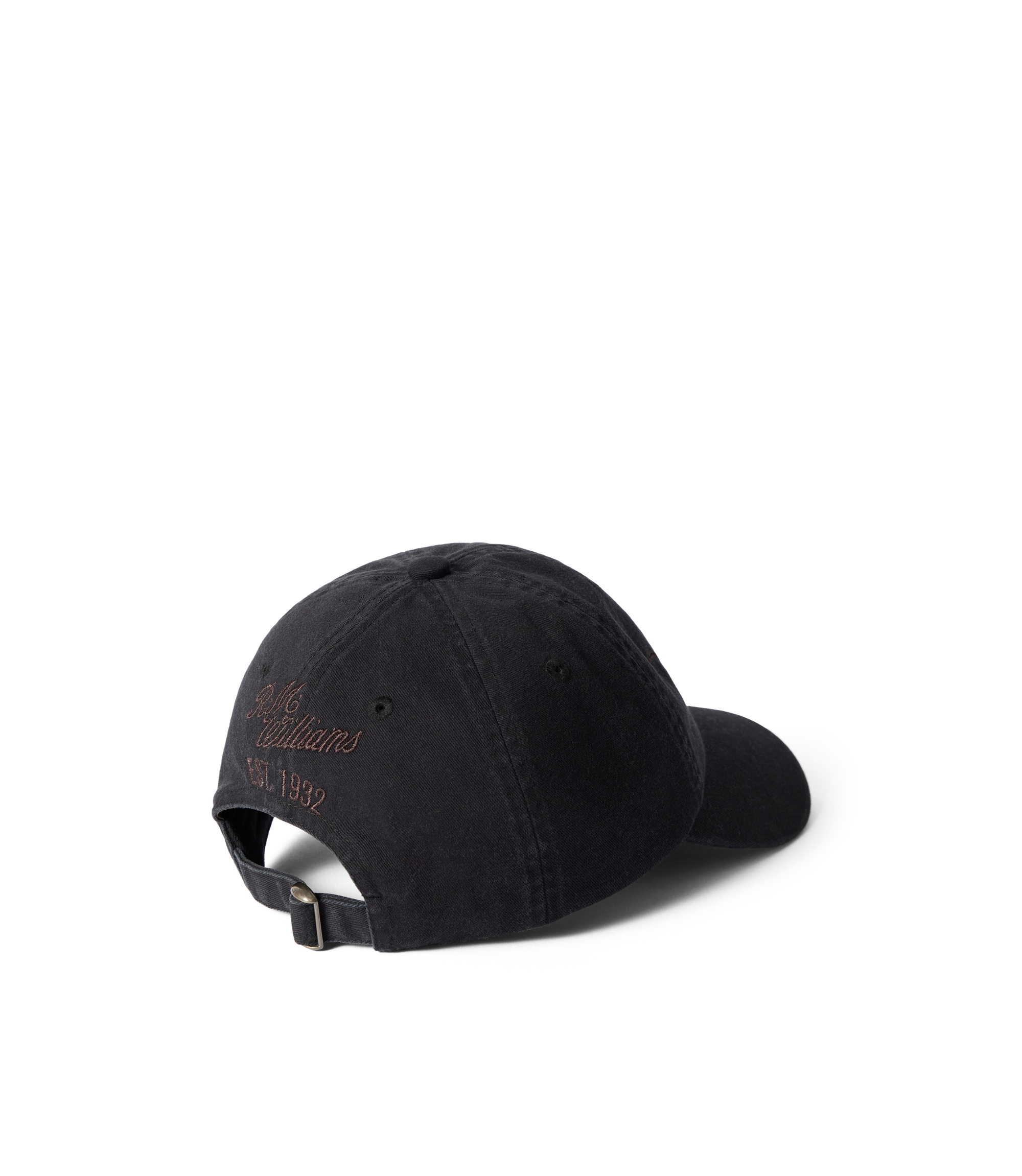 Longhorn Twill Cap - Black Wash
