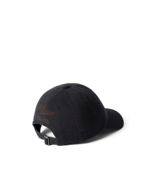 Longhorn Twill Cap - Black Wash
