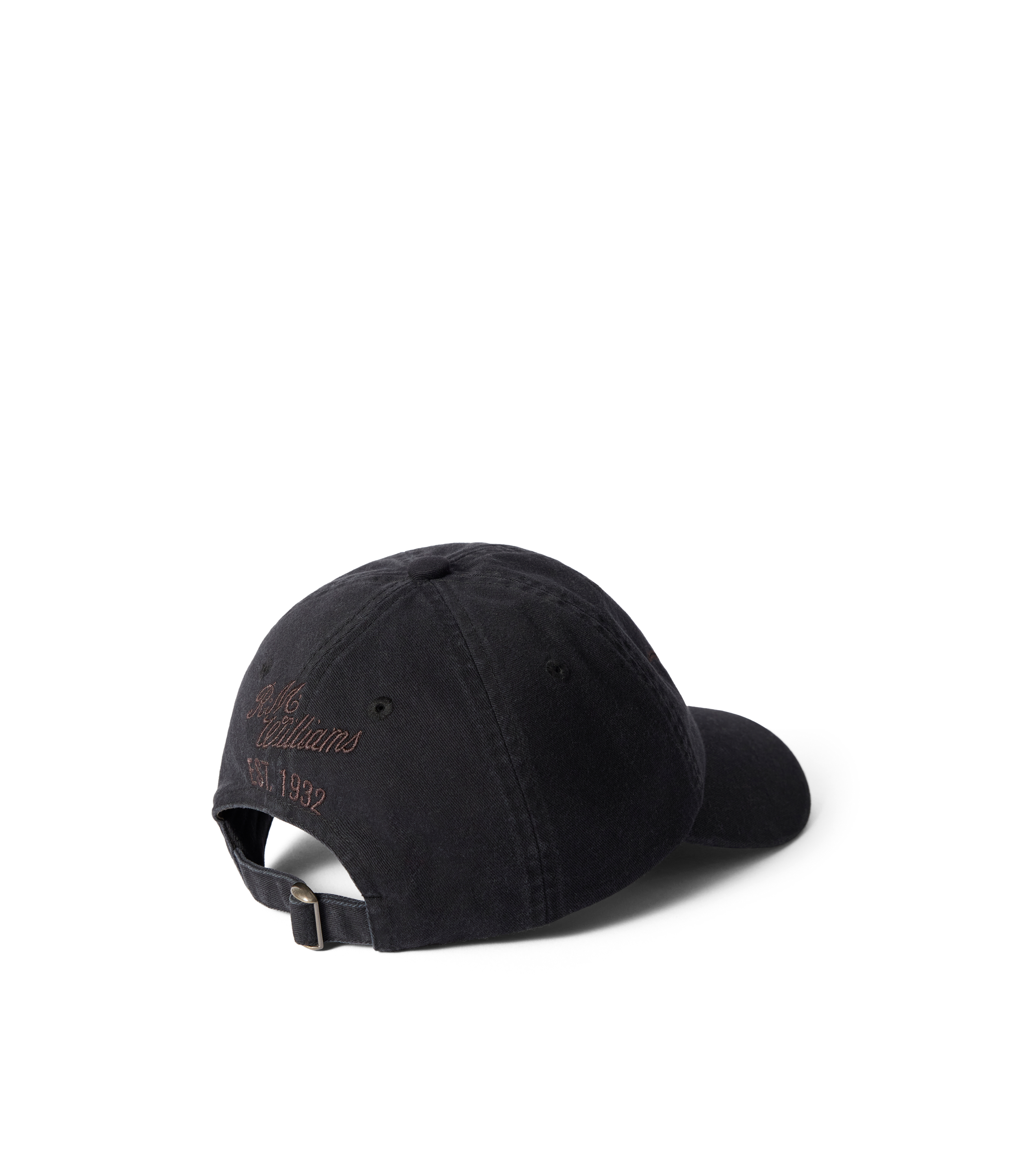 Longhorn Twill Cap - Black Wash