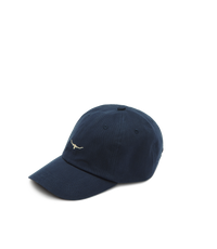 Mini Longhorn Twill Cap - Blue Wash