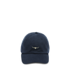 Mini Longhorn Twill Cap - Blue Wash