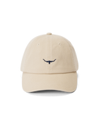 Mini Longhorn Twill Cap - Ecru