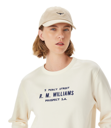 Mini Longhorn Twill Cap - Ecru