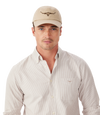 Longhorn Twill Cap - Ecru