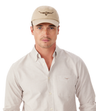 Longhorn Twill Cap - Ecru