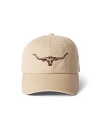 Longhorn Twill Cap - Ecru