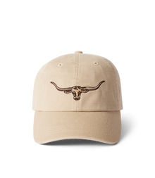 Longhorn Twill Cap - Ecru