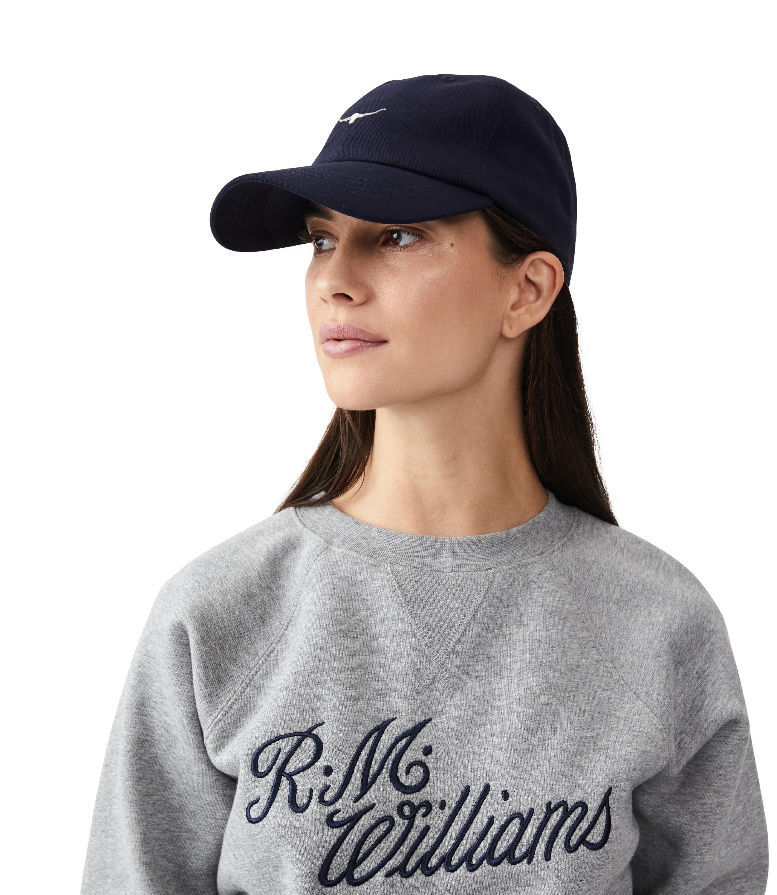 Mini Longhorn Cap - Navy/Bone