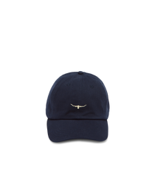 Mini Longhorn Cap - Navy/Bone