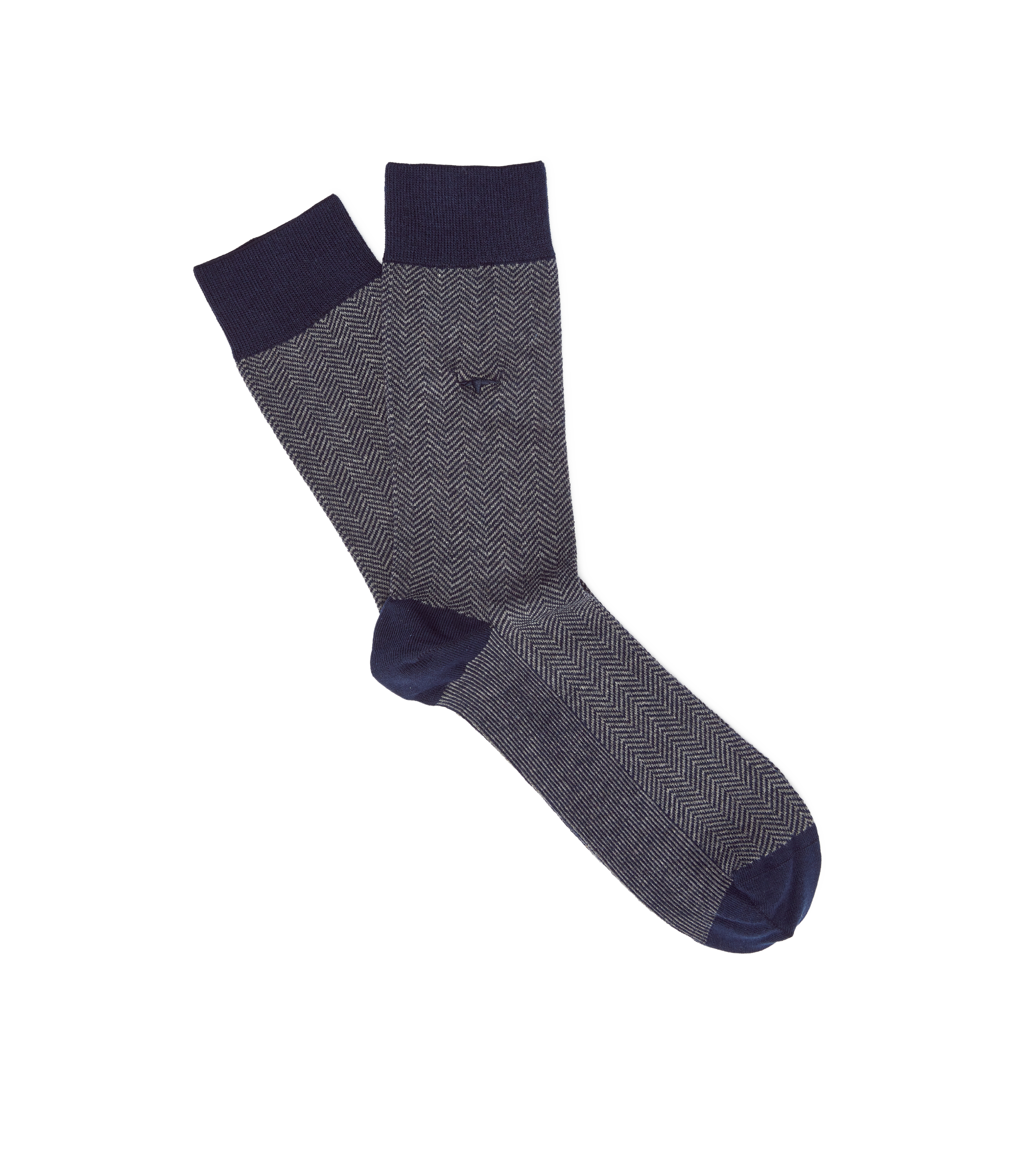 Nelson Socks - Grey/Navy