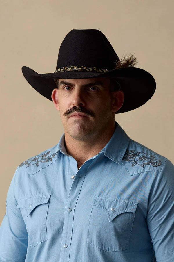 Akubra Rough Rider - Black