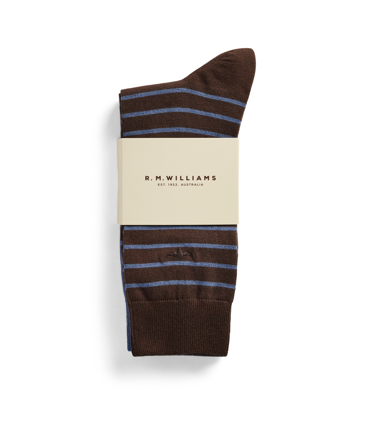 Nelson stripe sock 2-pack