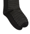 Nelson Polka Dot 2Pkt - Blk/Cream
