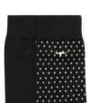 Nelson Polka Dot 2Pkt - Blk/Cream