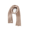 Highland cable wool Scarf