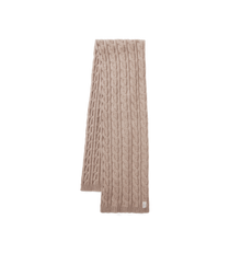 Highland Cable Wool Scarf
