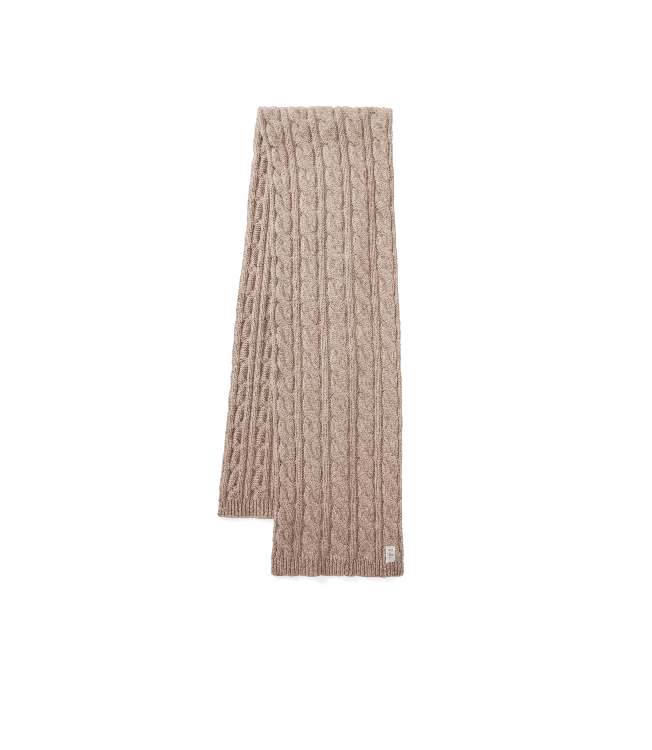 Highland Cable Wool Scarf