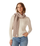 Highland Cable Wool Scarf