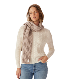 Highland Cable Wool Scarf