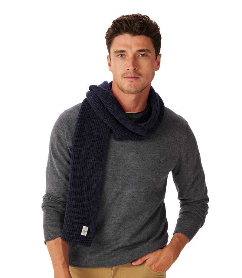 Bowen Slim Wool Scarf