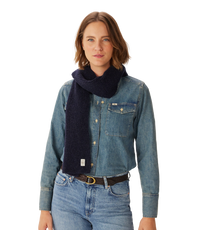 Bowen Slim Wool Scarf