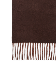 Script Jacquard Wool Scarf