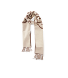 Script Jacquard Wool Scarf