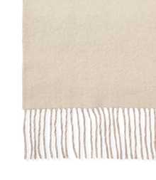 Script Jacquard Wool Scarf