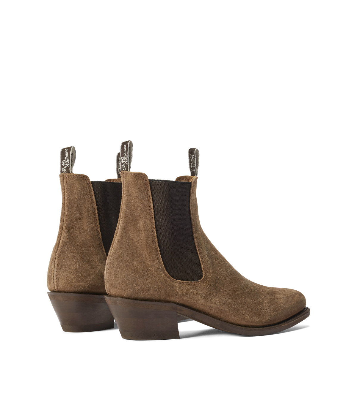 Edna Boot - Almond Waxed Suede