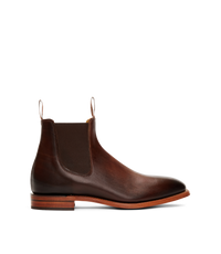 Burnished Craftsman boot - Bordeaux