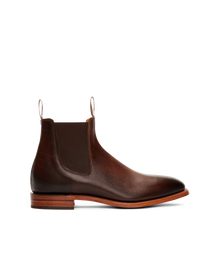 Burnished Craftsman Boot - Bordeaux
