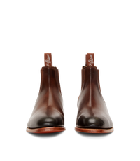 Burnished Craftsman boot - Bordeaux