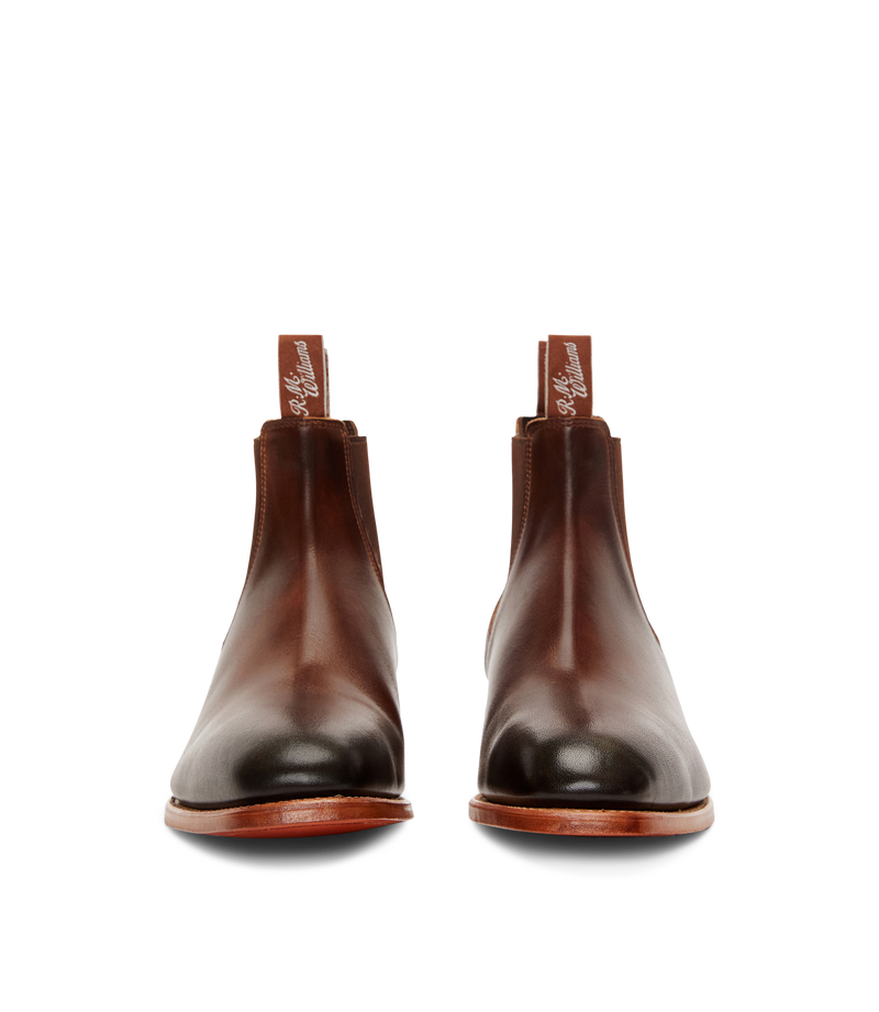 Burnished Craftsman boot - Bordeaux