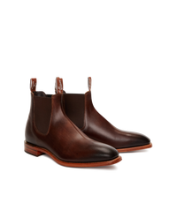 Burnished Craftsman boot - Bordeaux