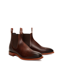 Burnished Craftsman Boot - Bordeaux